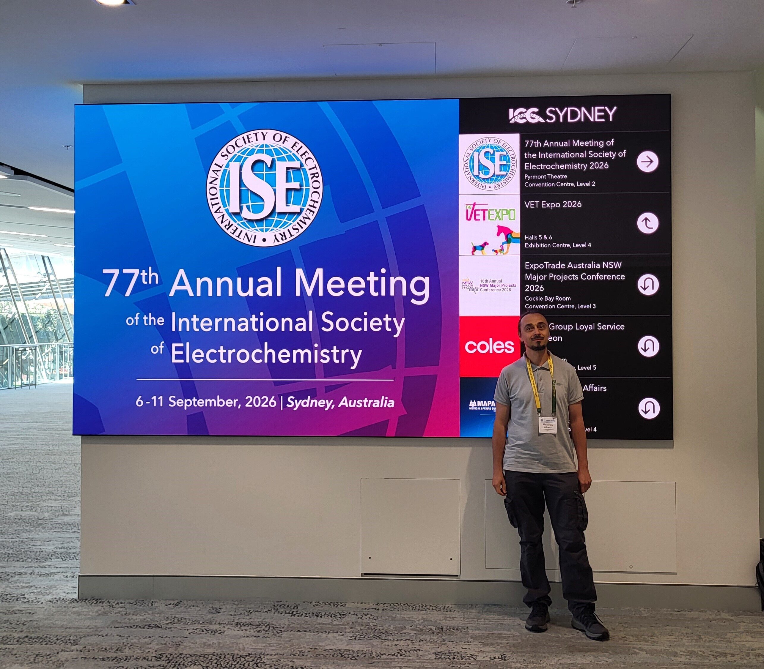 From biomass to energy storage: LSIWC research presented at ISE 2026